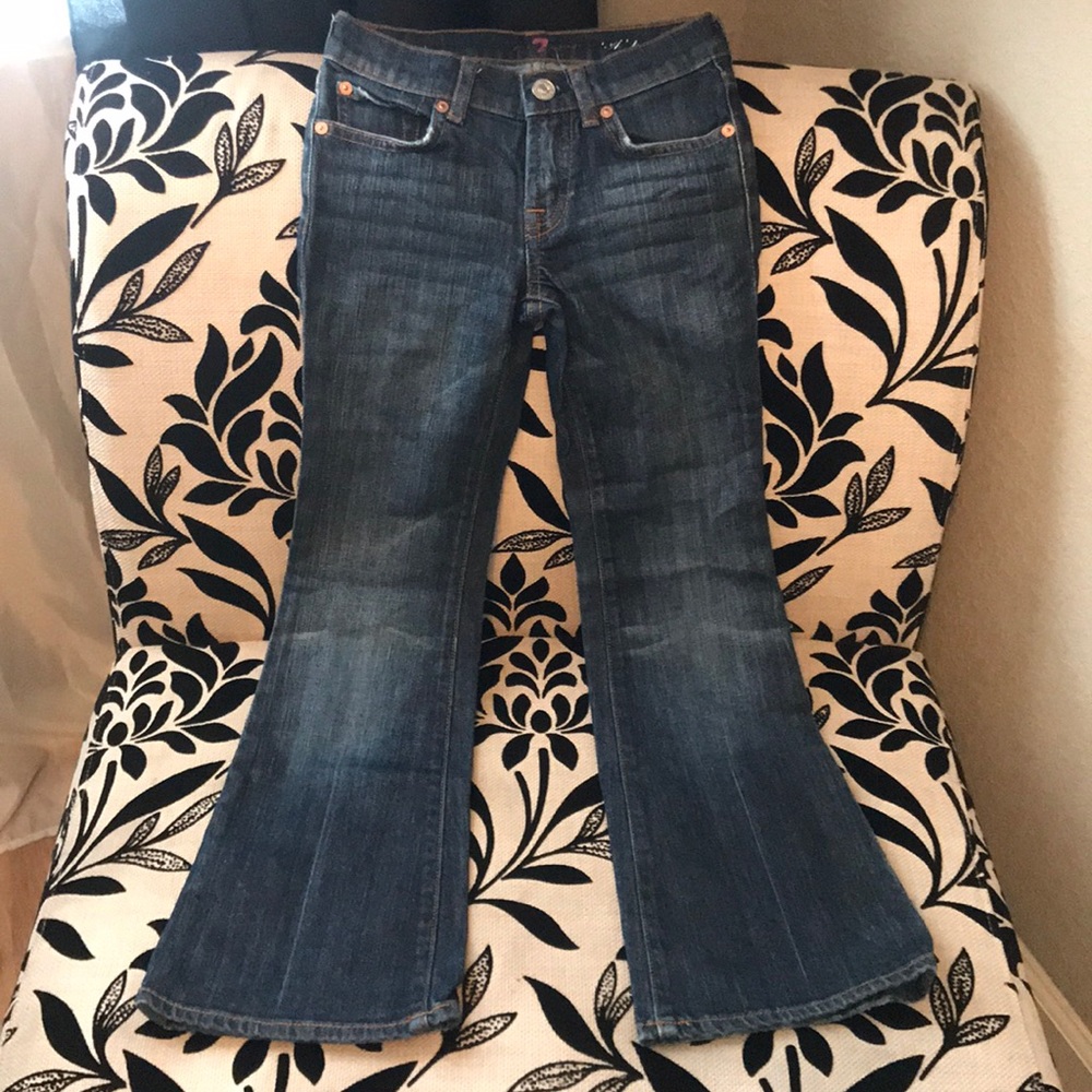 7 for all man kind (girls flare jeans)